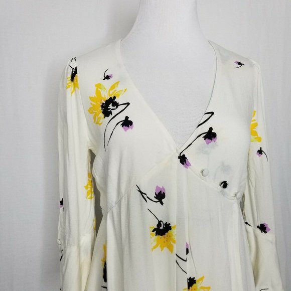 Free People Time On My Side Floral Print Wrap - Picture 2 of 8